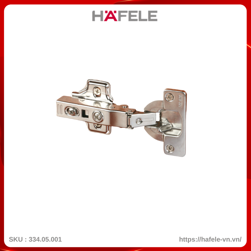 Bản Lề Trùm Ngoài Metalla SM 98º Hafele 334.05.001
