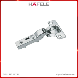 Bản Lề Trùm Nửa Metalla SM 110° Giảm Chấn Hafele 315.11.751