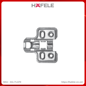 Đế Bản Lề Metalla SM Giảm Chấn Hafele 311.71.670