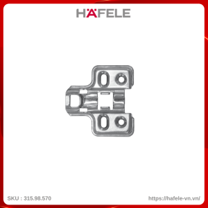 Đế Bản Lề Metalla SM Inox Hafele 315.98.570