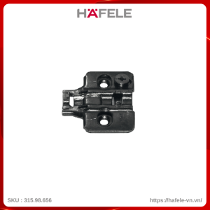 Đế Bản Lề Metalla SM Màu Đen Hafele 315.98.656