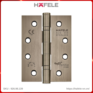 Bản Lề Lá 2 Vòng Bi 120kg Hafele 926.98.139