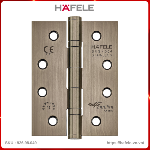 Bản Lề Lá 2 Vòng Bi 120Kg Hafele 926.98.049