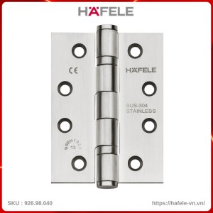 Bản Lề Lá Chống Cháy 2 Vòng Bi 120Kg Hafele 926.98.040