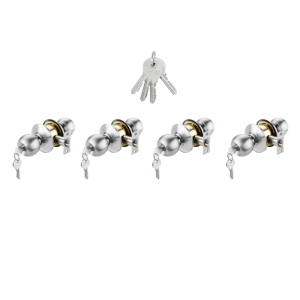 Bộ Khóa 4 Ổ Khóa Tròn Và Chìa Chủ Hafele 489.93.253