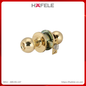 Bộ Khóa Tay Nắm Tròn Cửa WC Hafele 489.93.137