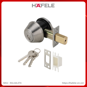 Khóa Cóc 1 Đầu Chìa 1 Đầu Vặn Loại Lớn Hafele 911.64.274