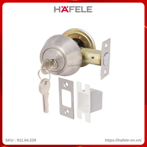 Khóa Cóc Inox 2 Đầu Chìa Loại Nhỏ Hafele 911.64.229