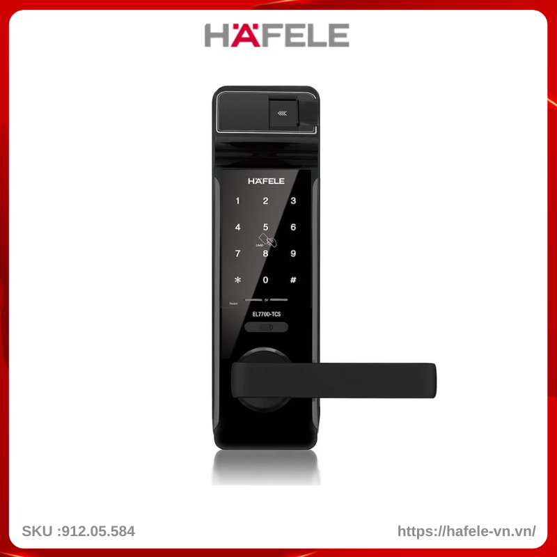 Khóa Điện Tử EL7700-TCS Hafele 912.05.584
