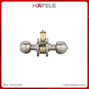 Khóa Tay Nắm Tròn Cửa WC Loại Lớn Hafele 911.64.258