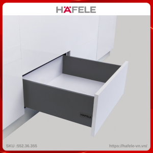 Ray Hộp Alto-S Nhấn Mở H170mm Hafele 552.36.355