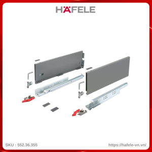 Ray Hộp Alto-S Nhấn Mở H170mm Hafele 552.36.355