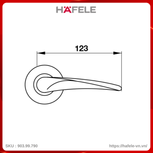 Tay Nắm Gạt Cửa Phòng Hafele 903.99.790
