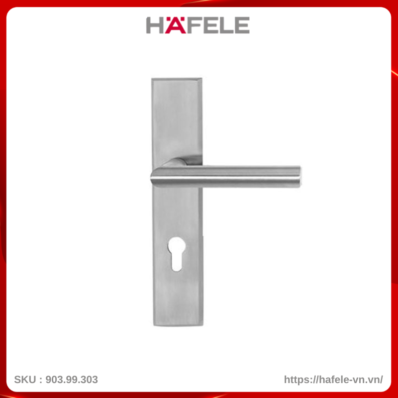 Tay Nắm Gạt Đế Dài C/C 72mm Hafele 903.99.303