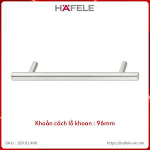 Tay Nắm Inox 136mm Hafele 155.01.400