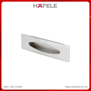 Tay Nắm Tủ Âm 128mm Hafele 151.74.402