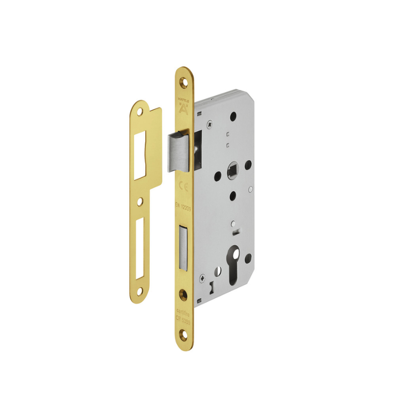 Thân Khóa Lưỡi Gà Chốt Chết C/C 85mm Hafele 911.02.069