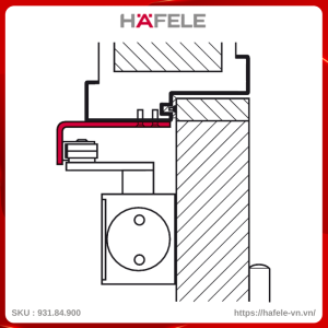 Bas Liên Kết Song Song Hafele 931.84.900