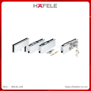 Bộ Kẹp Kính 80Kg Hafele 489.81.100