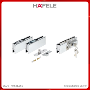 Bộ Kẹp Kính 80Kg Hafele 489.81.101