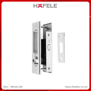 Bộ Khóa Tay Nắm Cửa Trượt Hafele 499.65.106