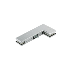 Kẹp Kính Chữ L Inox Mờ Hafele 981.50.040