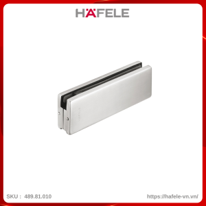 Kẹp Kính Dưới Inox Mờ Hafele 489.81.010