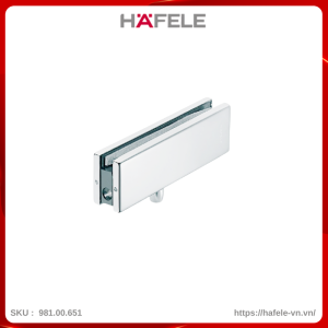 Kẹp Kính Trên Khung Inox Bóng Hafele 981.00.651