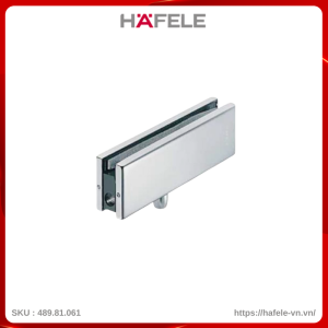 Kẹp Kính Trên Khung Inox Mờ Hafele 489.81.061
