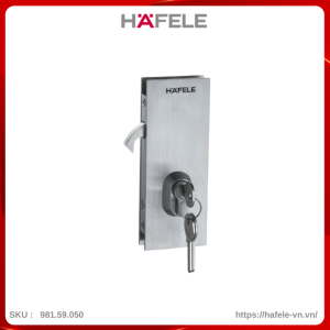 Khóa Cửa Kính Thân Khóa Cửa Trượt Mở Phải Hafele 981.59.050