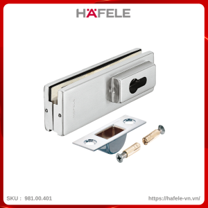Khóa Kẹp Chân Kính Với Lỗ Ruột Khóa PC Hafele 981.00.401