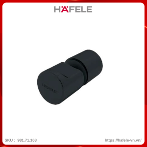 Tay Nắm Cho Cửa Kính Màu Đen Hafele 981.71.163