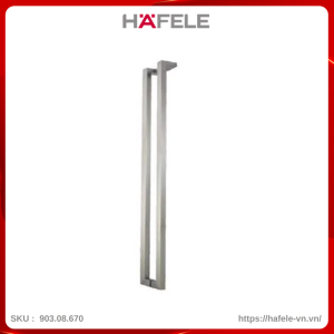 Tay Nắm Kéo Dạng Vuông C/C 800mm Hafele 903.08.670