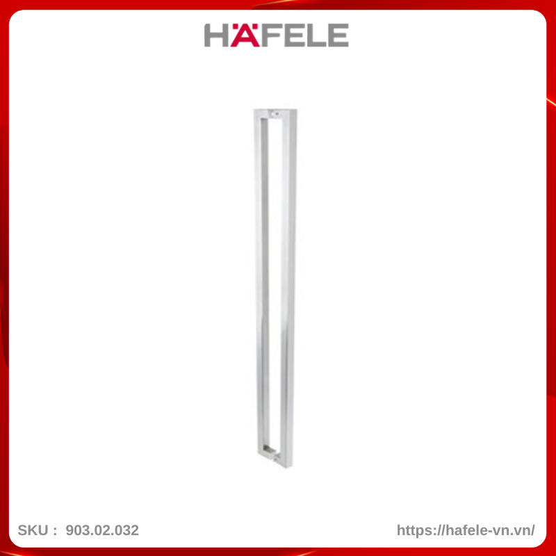 Tay Nắm Kéo Dạng Vuông C/C 450 Hafele 903.02.032