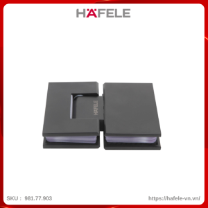 Bản Lề Kính - Kính 180º Màu Đen Hafele 981.77.903