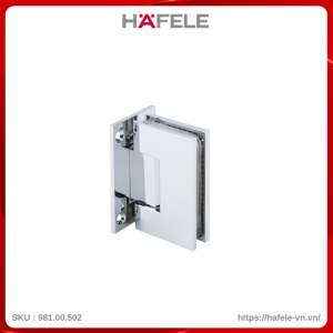 Bản Lề Phòng Tắm Kính Tường 90º Hafele 981.00.502
