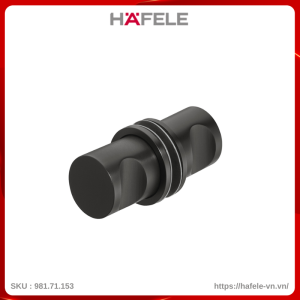 Tay Nắm Cho Cửa Kính Màu Đen Hafele 981.71.153
