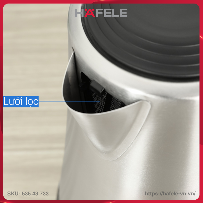 Ấm Đun Nước Siêu Tốc HS-K1703X Hafele 535.43.733 - Ảnh 4