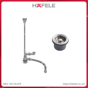 Bộ Xả Chậu 1 Hộc Hafele 567.25.879