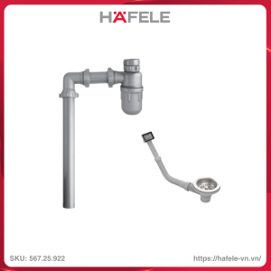 Bộ Xả Cho Chậu 1 Hộc Hafele 567.25.922