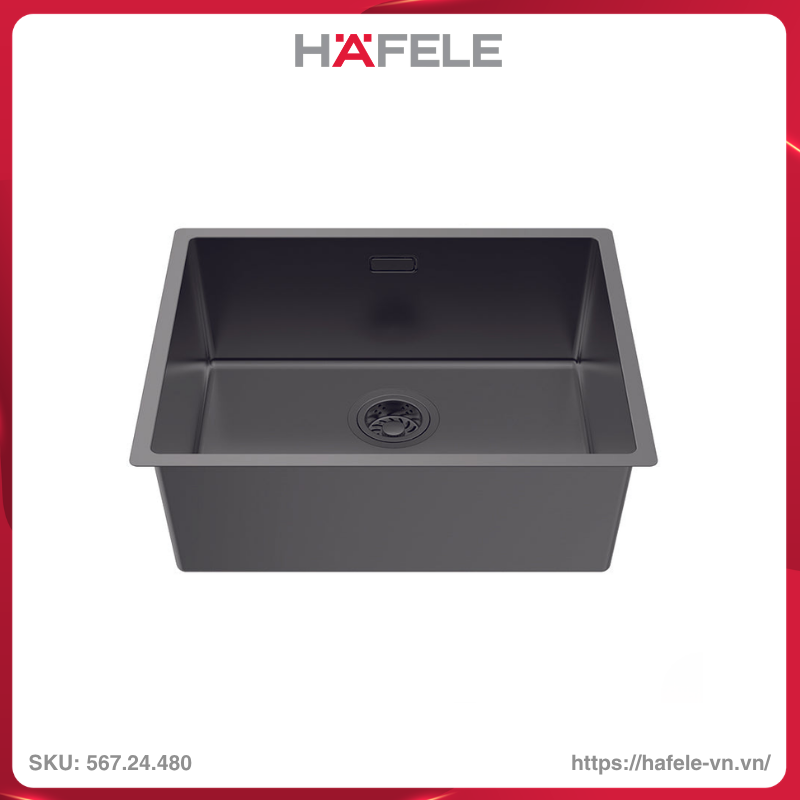 Chậu Rửa Chén Bát Inox WF R10 HS25-SSN1S-540 Hafele 567.24.480 - Ảnh 2