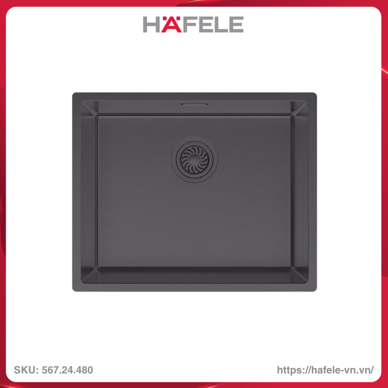 Chậu Rửa Chén Bát Inox WF R10 HS25-SSN1S-540 Hafele 567.24.480