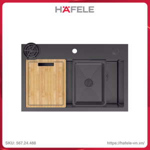Chậu Rửa Chén Bát Inox WF R10 HS25-SSN1S-8052 Hafele 567.24.488