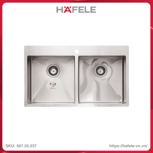 Chậu Rửa Chén Hafele HS20-SSN2S90 Hafele 567.20.537