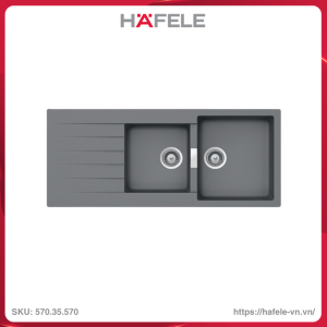 Chậu Rửa Đá HS19-GED2S80 Hafele 570.35.570