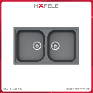 Chậu Rửa Đá HS19-GEN2R90 Hafele 570.35.580