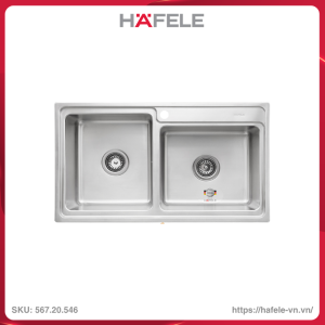 Chậu Rửa HS20-SSN2S90L Hafele 567.20.546