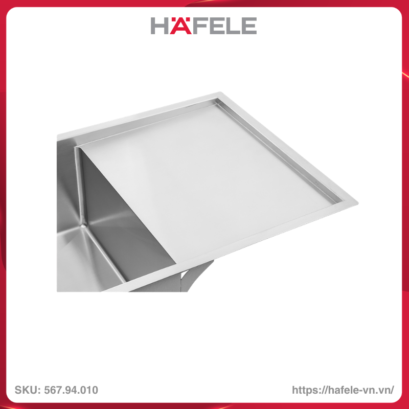 Chậu Rửa Inox HS21-SSD1S60 Hafele 567.94.010 - Ảnh 6