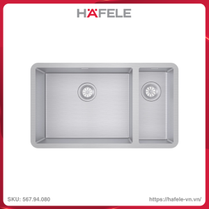 Chậu Rửa Inox HS21-SSN2S80P Hafele 567.94.080