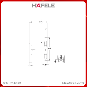 chot-am-200mm-hafele-91162679
